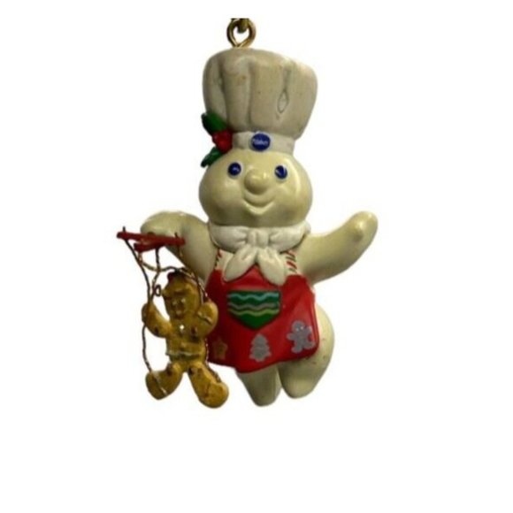 Pillsbury Poppin' Fresh Christmas 1995 Carlton Cards Heirloom Ornament - Picture 2 of 8